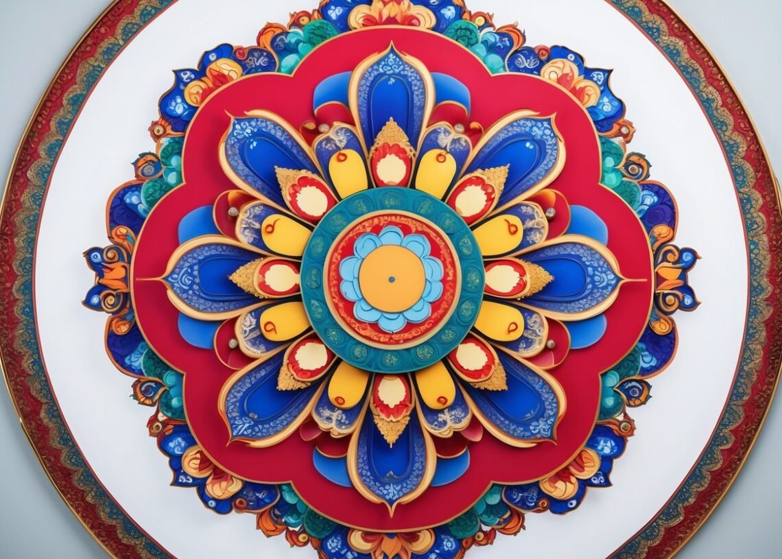 Les bienfaits des mandalas tibétains : Harmonie, équilibre et spiritualité 1 Mandala et bienfaits
