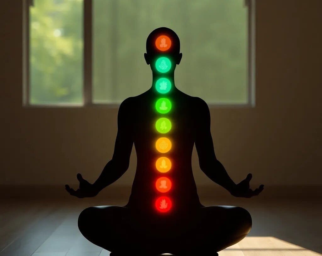 Énergie lumineuse et chakras — chakras maladies énergie blocages