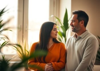 Couple en train de communiquer avec bienveillance — communication non violente couple