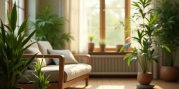 Feng Shui : harmoniser ta maison pour harmoniser ta vie 5 Intérieur zen avec plantes bambou et lumière naturelle — feng shui maison harmonie