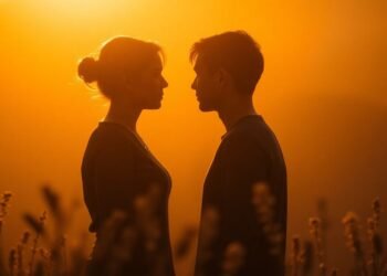 Silhouette symbolisant la distance émotionnelle dans une relation toxique, signes d'alarme à repérer