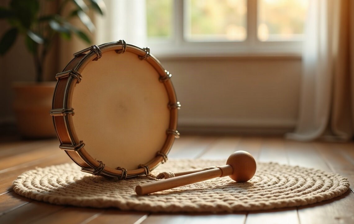 Tambour chamanique : le mythe des ondes theta 1 tambour chamanique mythe ondes theta