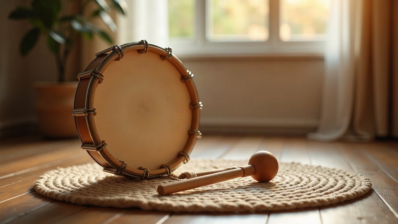 tambour chamanique mythe ondes theta